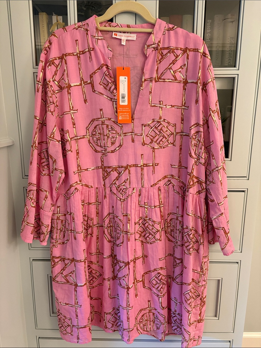 Jude Connally Bamboo Flamingo Pink Dress